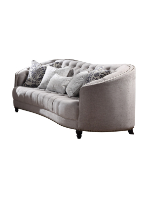 Saira Sofa Light Gray - Acme Furniture