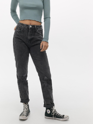 Bdg Distressed Mom Jean