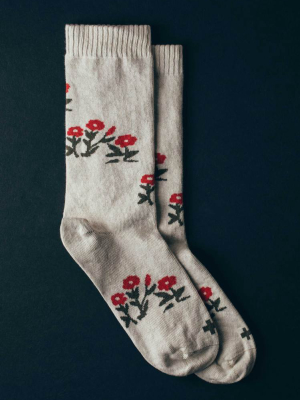 Rosebud Sock In Natural