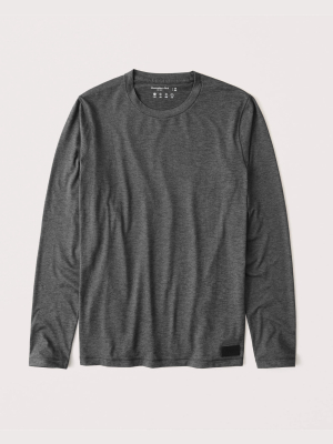 Long-sleeve A&f Air Knit Tee