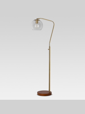 Madrot Glass Globe Floor Lamp - Project 62™