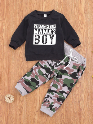 Straight Up Mama's Boy Set