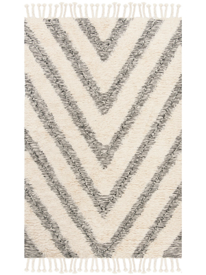 Lenora Chevron Knotted Rug - Safavieh