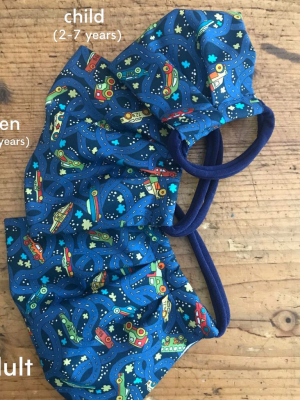 Cotton Mask In Hackney Road Liberty London Print