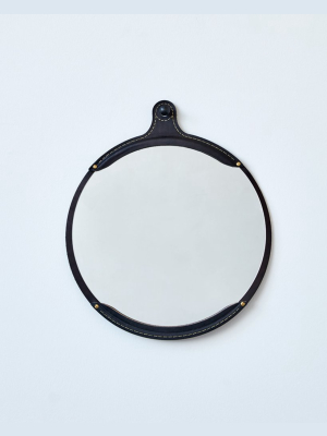 Fairmount Mirror Round - Black