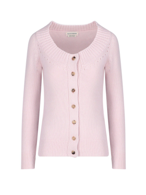 Alexander Mcqueen Scoop Neck Buttoned Cardigan