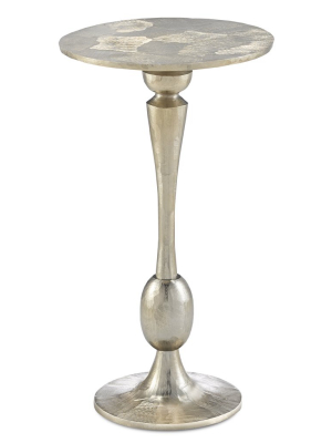 Talia Champagne Accent Table