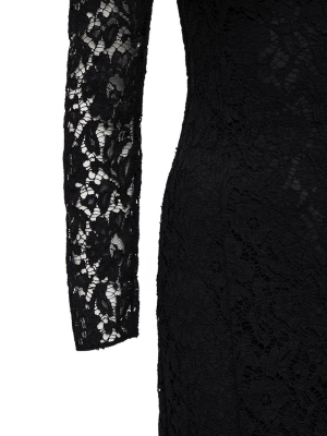 Valentino Lace Midi Dress