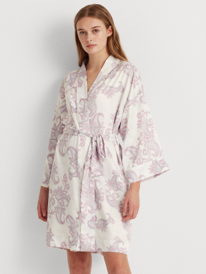 Satin Kimono Robe