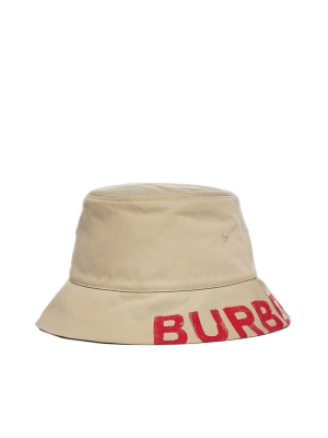 Burberry Reversible Logo Bucket Hat