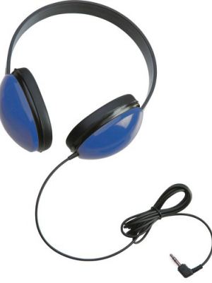 Califone Childrens Stereo Blue Headphone Lightweight - Stereo - Blue - Mini-phone - Wired - 25 Ohm - 20 Hz 20 Khz - Over-the-head - Binaural