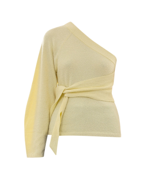 Nanushka Cleto One-shoulder Knitted Jumper