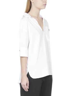 Marni V-neck Quarter Sleeve Shirt