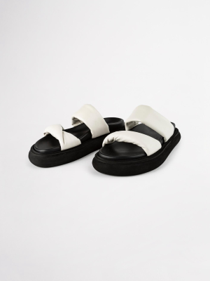 June Dove Nappa Sandals