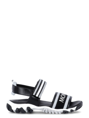 Moncler Enfant Logo Strap Flat Sandals