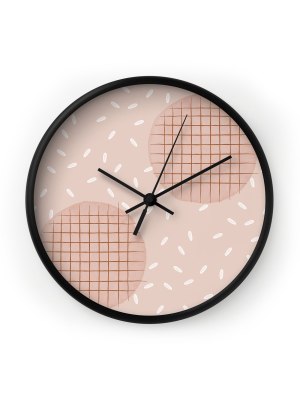 Hello Twiggs Terracota Cookies Wall Clock - Deny Designs