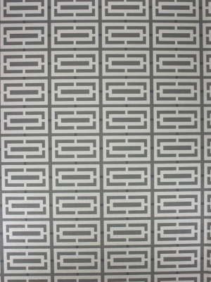 Kikkotrellis Wallpaper In Gray Color By Osborne & Little