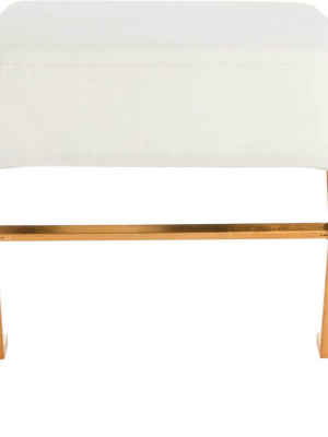 Luke Greek Key Bench Light Beige