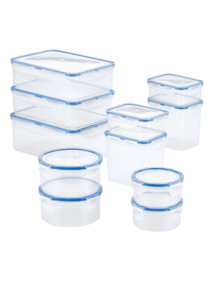 Locknlock Easy Essentials Assorted Food Storage Container Set - 22pc