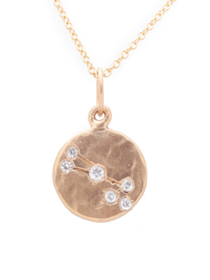 Taurus Constellation Charm & Necklace