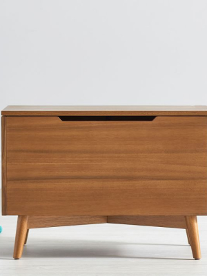 Mid-century Toy Chest - Acorn