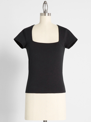 Classic Cap Sleeve Top