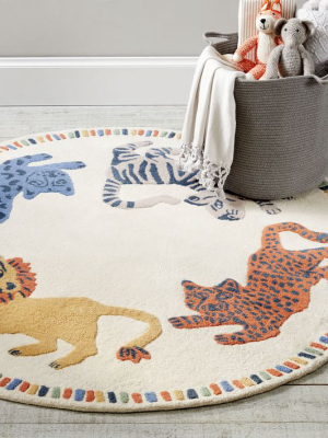 Mid-century Safari Nursery Rug