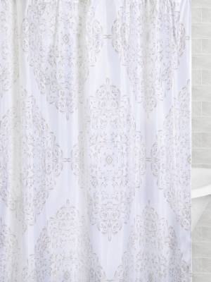 The Medallion Shower Curtain