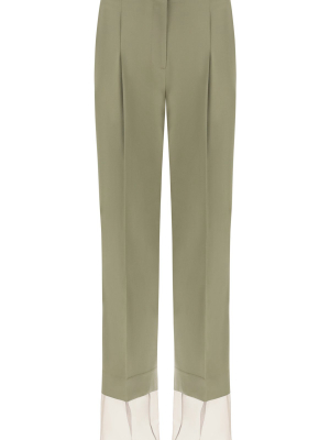 Low Classic Layered Trousers