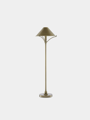 Sutton Antique Brass Table Lamp