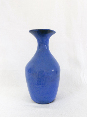 Jade Paton Vessel 03 In Blue Glaze
