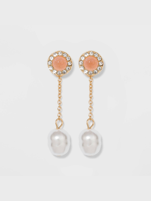 Sugarfix By Baublebar Pearl Droplet Earrings