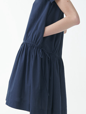 Drawstring Organic Cotton Dress