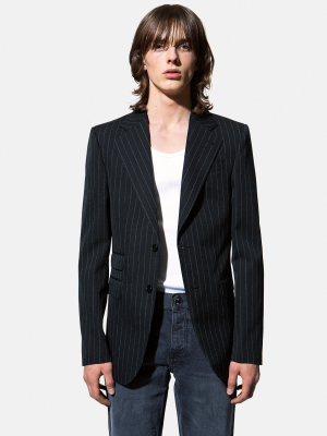 Blazer 5 Pinestripe Black