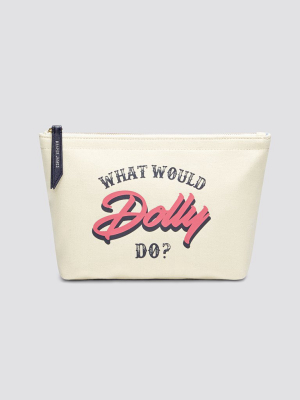What Would Dolly Do Canvas Pouch