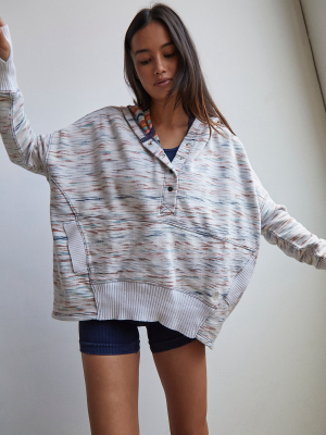 Printed Honey Dove Pullover