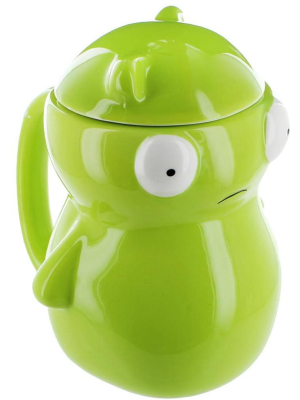 Ucc Distributing Bob's Burgers 16oz Molded Kuchi Kopi Mug W/ Lid