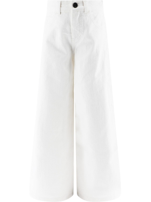 Fendi Kids Wide Leg Jeans