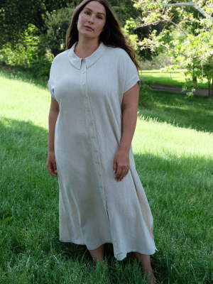 Linen Stella Dress - Plus Size