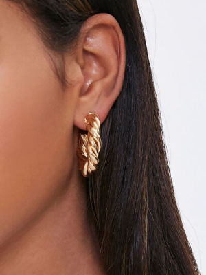 Rope Chain Hoop Earrings