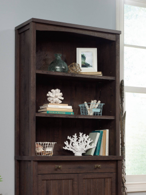 Costa Library Hutch Coffee Oak - Sauder