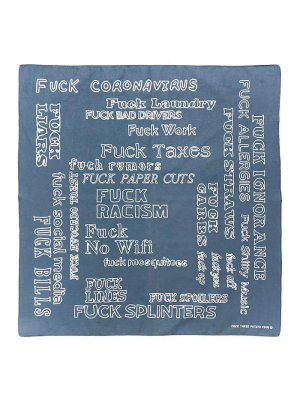 F*ck Bandana - Blue