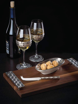 Michael Wainwright Truro Platinum White Wine - Set Of 2