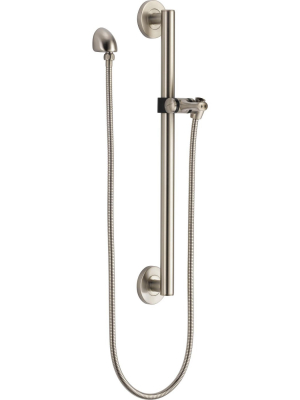 Delta Faucet 51600 Delta 51600 Universal Showering Adjustable 24" Grab Bar Assembly With Elbow - Brilliance Stainless