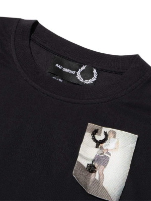 X Raf Simons Printed Patch T-shirt