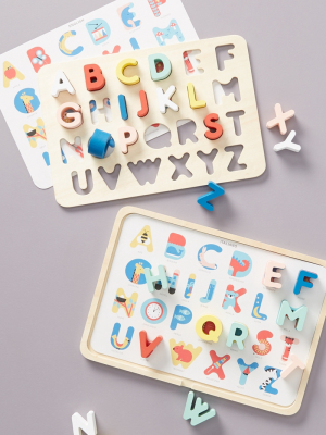 Alphabet Tray Puzzle Set