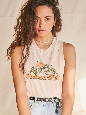 Joshua Tree Distressed Muscle Tee