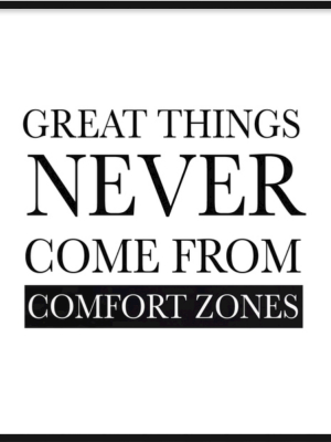 Comfort Zones