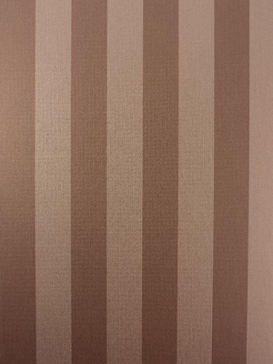 Metallico Stripe Wallpaper In Brown Color By Osborne & Little