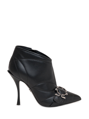 Dolce & Gabbana Devotion Ankle Booties